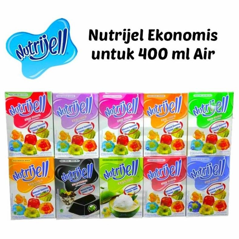 

New Produk Nutrijell Nutrijel Jelly Powder Aneka Rasa .