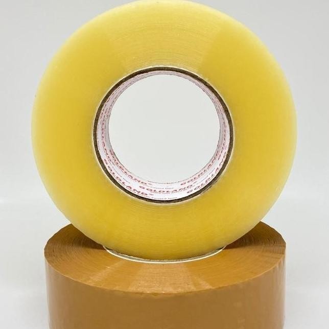 

BEBAS ONGKIR - (GOJEK GRAB) Lakban Bening & Coklat 45mm x 300 Meter Lakban Jumbo - J