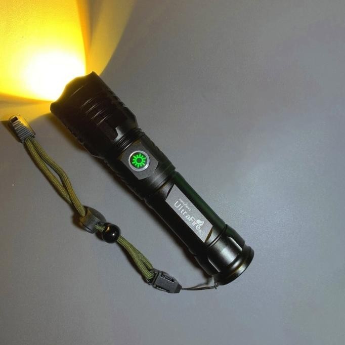 New | Bagus Senter Led Xhp 50 Ultrafire Cree Compact Rechargeble