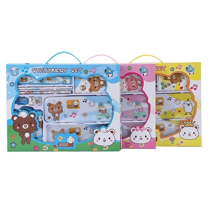 

Promo Spesial Stationery Set Isi 8 In 1 Cute Teddy Bear S8016 Gratis Ongkir