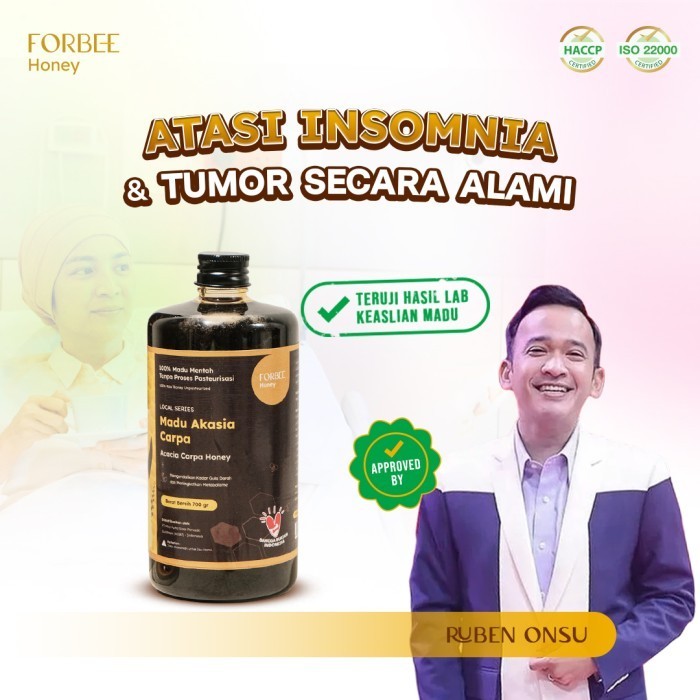 

Madu Akasia Carpa Forbee Honey 700g Obat Herbal Alami Insomnia Tumor
