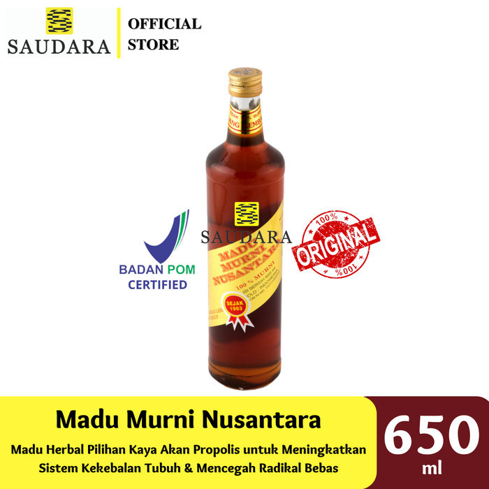 

Nusantara Madu Murni 650 Ml