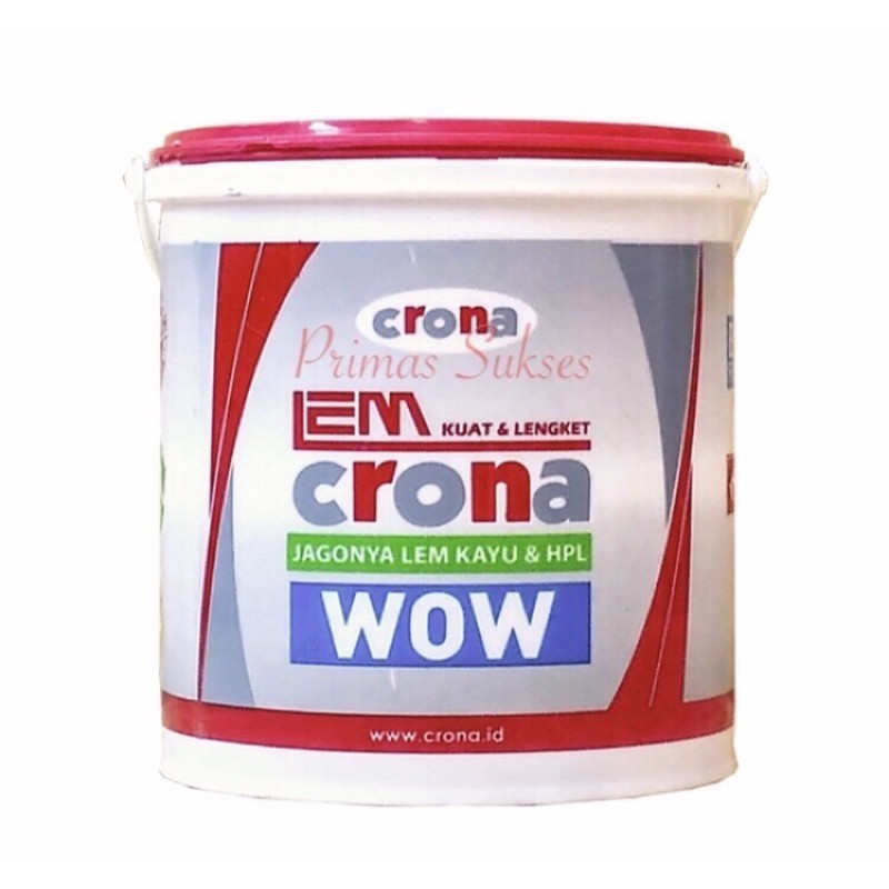 

Lem Crona WOW Lem Hpl & Decosheet Efisien Aplikasi Hanya 1 Muka (4KG)