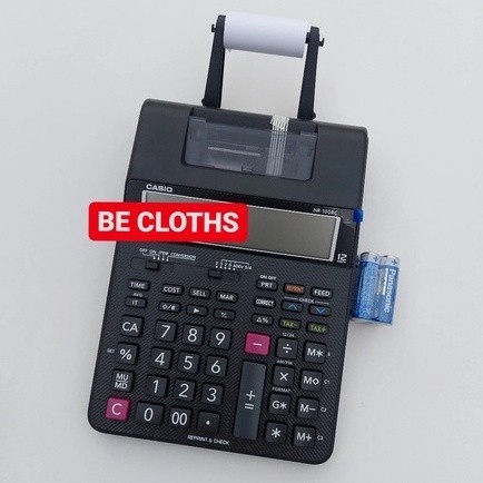 

Casio HR-100RC Printing Calculator - Struk Kalkulator Kasir HR 100 RC