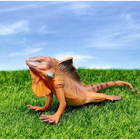 Iguana Animal Figure / Niatur Mainan Binatang Iguana