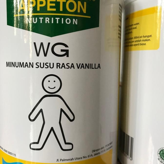 Appeton Weight Gain Susu Untuk Gemuk Vanilla (Dewasa) - 900 Gram HNT