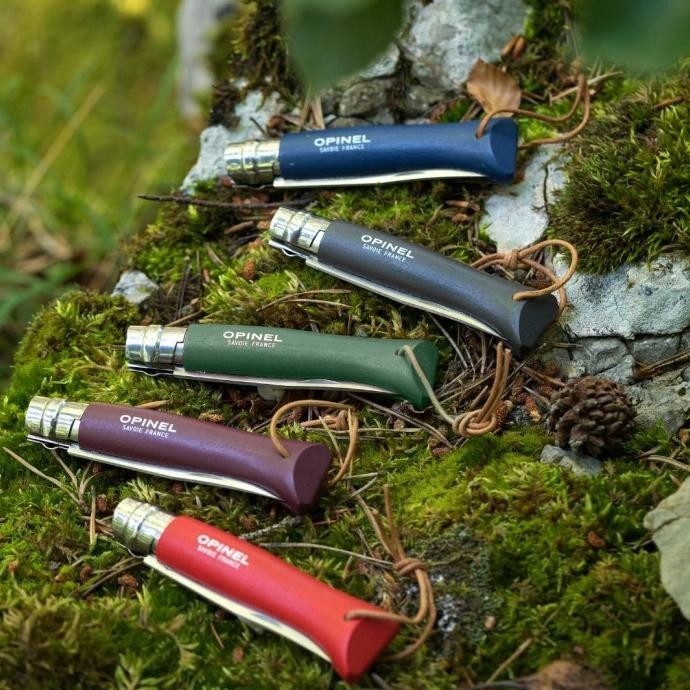 Pisau Lipat Opinel Folding Knife Trekking Survival No 8 N08