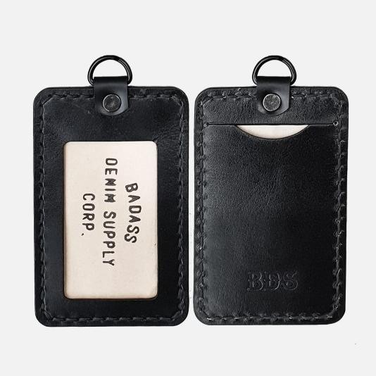 

Bds Leather Id Holder And Lanyard Rope