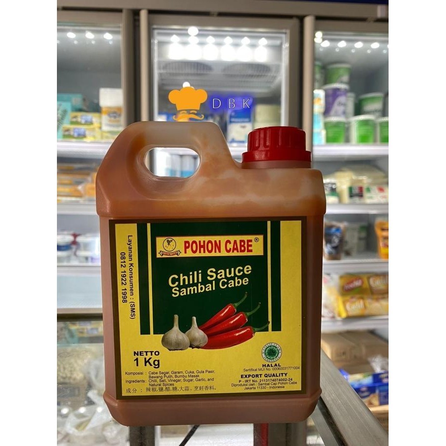 

sambal POHON CABE dirigen 1kg saus beli bis rasa lama saos mie fried c PM