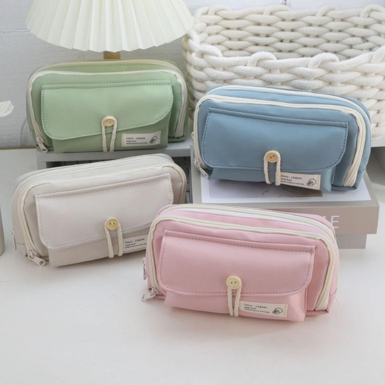 

CODBerpenampilan Tinggi Kotak Pensil Kanvas Multiwarna Kotak Pena Estetika Kapasitas Besar Korea Perlengkapan Penyimpanan Alat Tulis Siswa Sekolah Tas Pena Berkapasitas Ekstra Besar