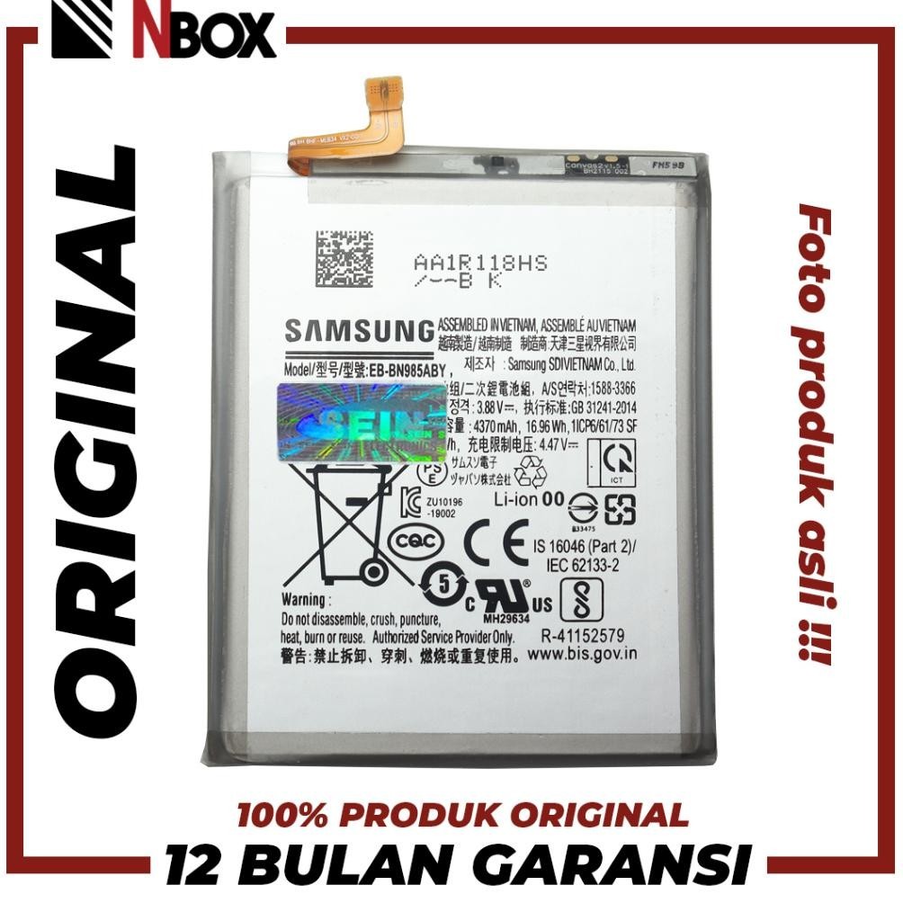 (PROMO) [GARANSI 100% ORIGINAL] Baterai Samsung Note 20 Ultra / N986 / EB-BN985ABY Batrai Batere Bat