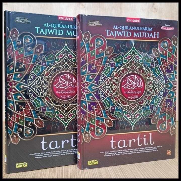

Alquran Tartil Uk A4, Al-Quran Tartil Mudah Tajwid Terjemah Latin