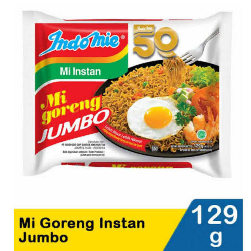 

INDOMIE INST GORENG JUMBO SPESIAL 129 G RAMAYANA CENGKARENG