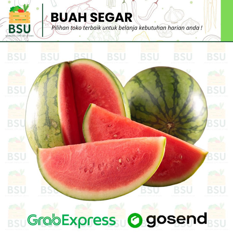

Semangka Merah Manis ( 900 - 1,6 Kg )
