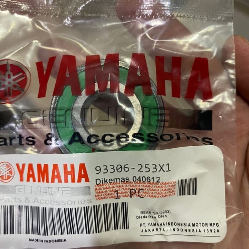 Laher Lahar Bearing 93306 203X1 6203 Yamaha