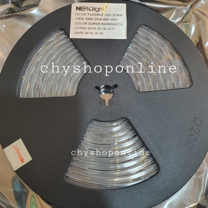Flexible Strip Led Nerolight 2835 Ip 67, Led Strip Nero 2835 Ip 67 Lampu
