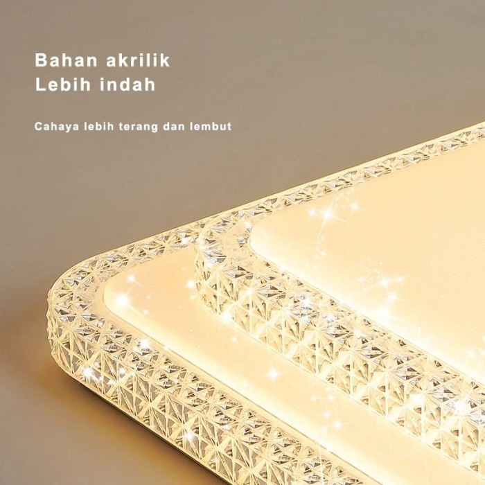 Golden Led Lampu Plafon Ceilling Lampu Lampu Hias Rumah Lampu Kotak Lampu
