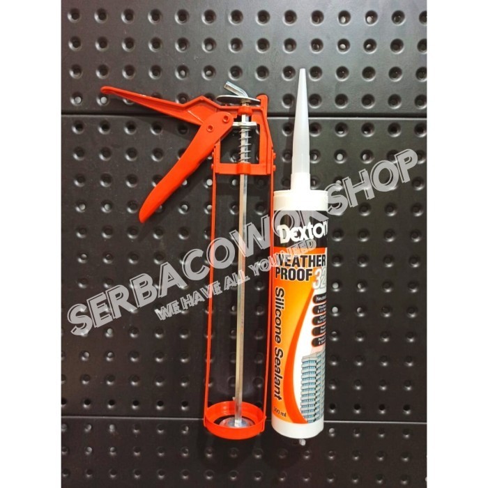 

Dextone Paket Tembakan Tulang + Lem Sealant Weather Proof Tahan Air