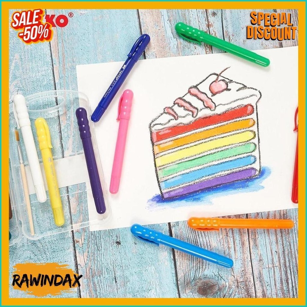 

Silky Crayon Krayon Halus Joyko Slc-A Warna Colors (6.6)