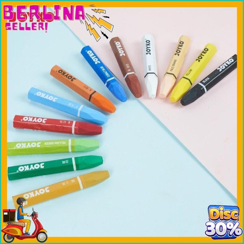 

Oil Pastel Joyko Krayon Minyak Joyko 12S - 72S (6.6)
