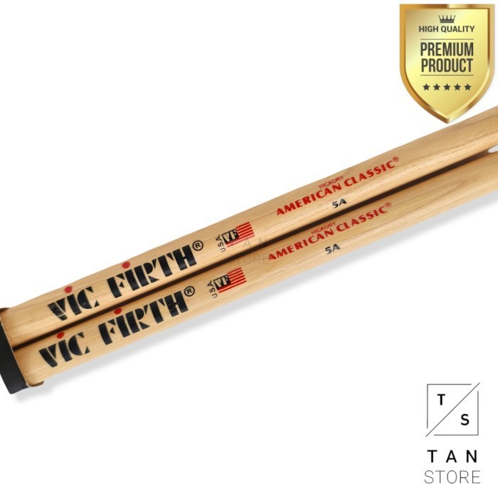 Sti Drum VIC FIRTH 5A / Stik Drum VIC FIRTH 5A