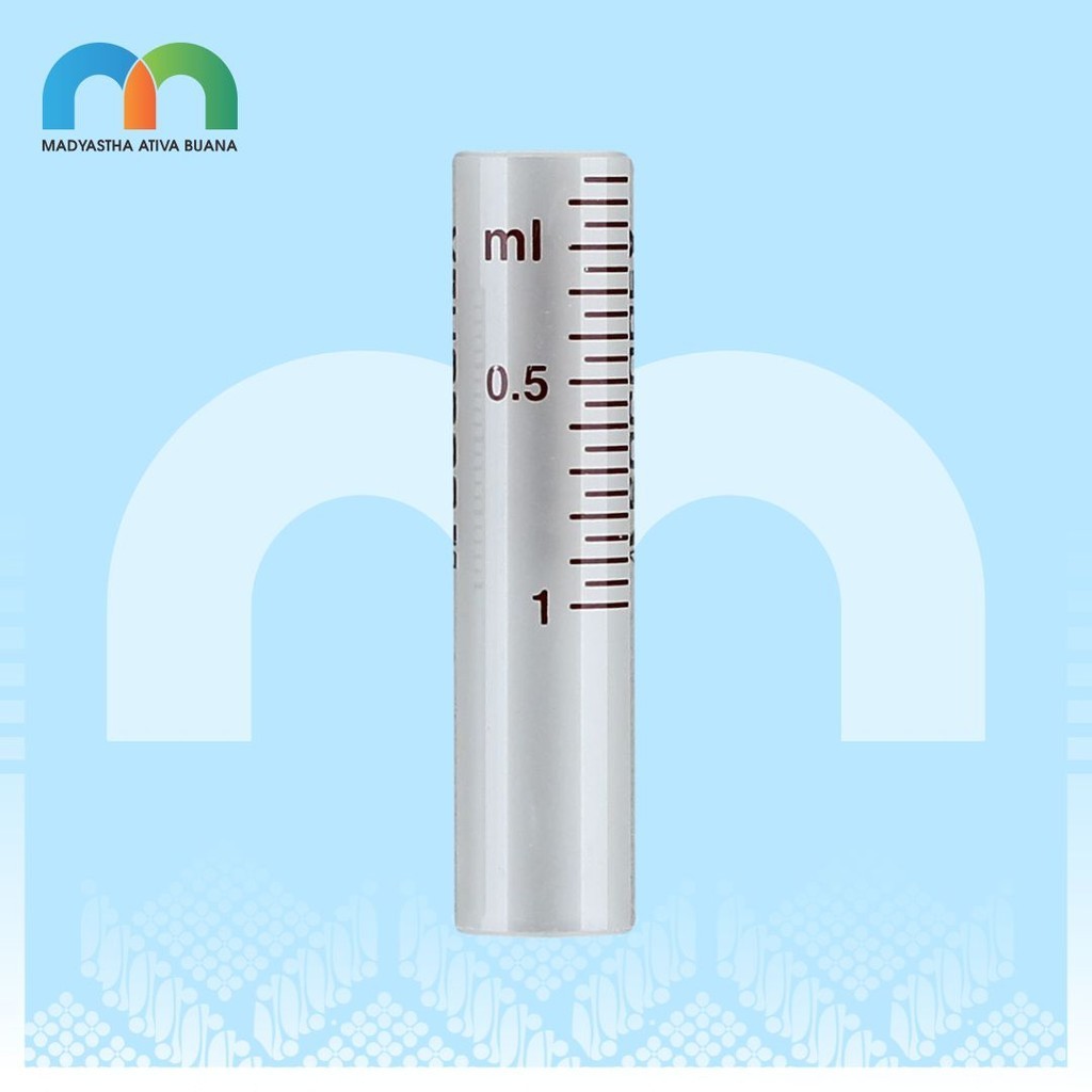 Socorex Sparepart Tabung Kaca 1 Ml