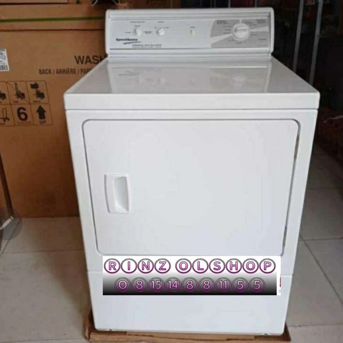 Speed Queen LDL3TGRS Pengering Pakaian Kapasitas 15kg Warna Putih