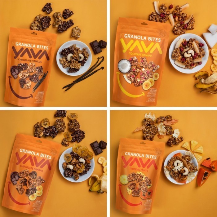 

YAVA Snack Sehat Granola Bites 125 gram K02