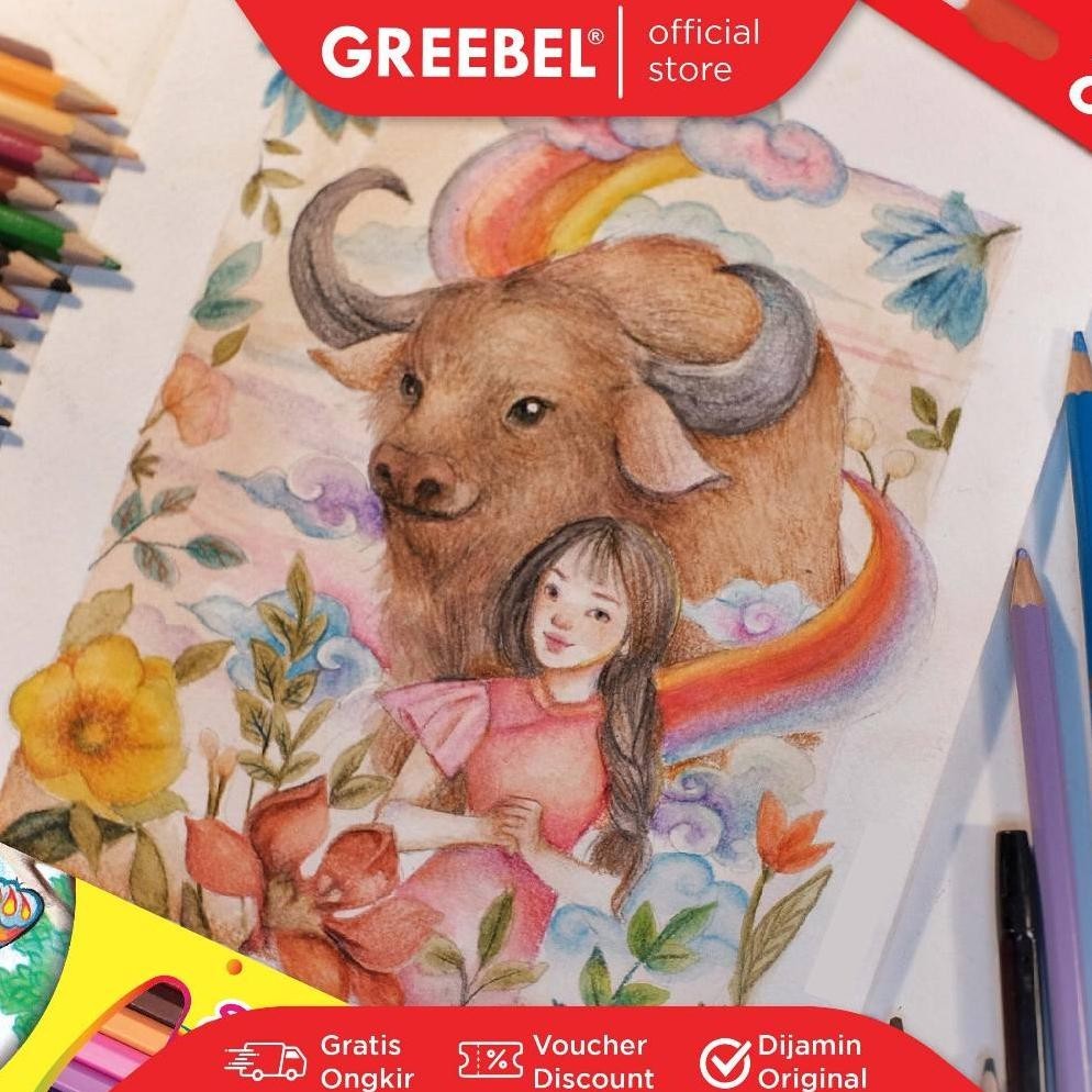 

Mega Sale Greebel Paket Coloring Starter Pack For Kids - Buku Mewarnai, Krayon, Pensil Warna, Pensil / Paket Mewarnai Lengkap Cod