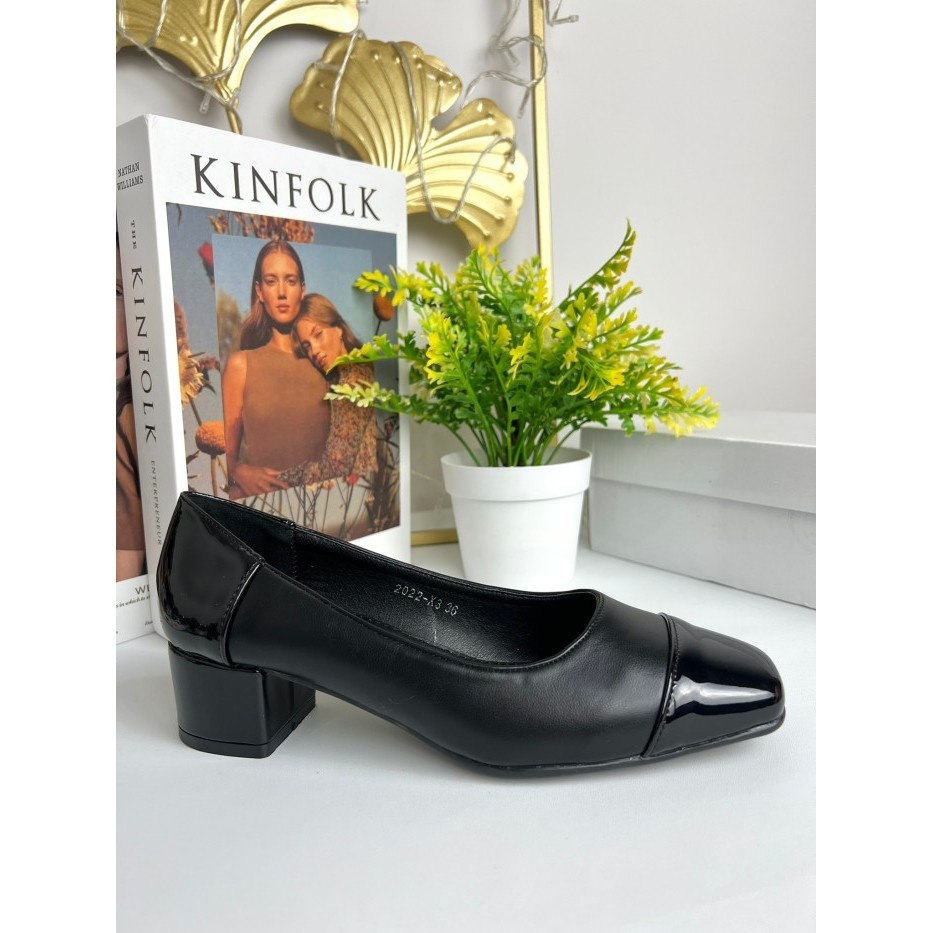 2Step-2022-X3 Sepatu Pantofel Wanita Import 3,5Cm Size 36-40