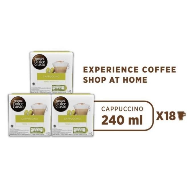 

Silahkan Gan PROMO Nescafe Dolce Gusto Capsule 3 Box Original