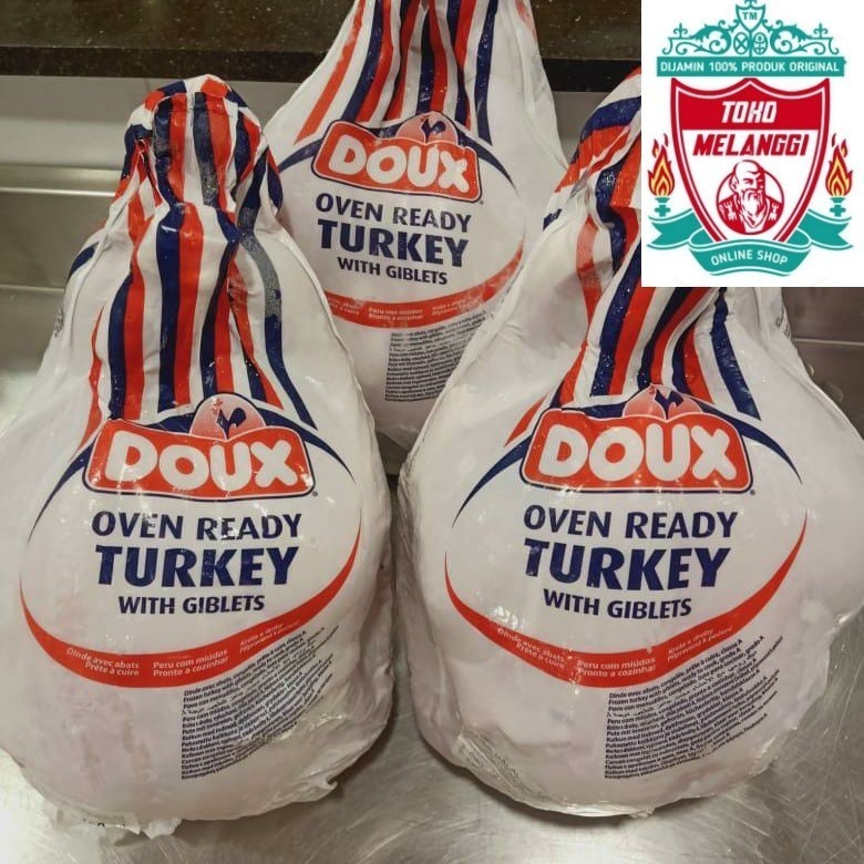 

Doux Whole Premium Young Turkey USA Kalkun Chicken Frozen 5kg +