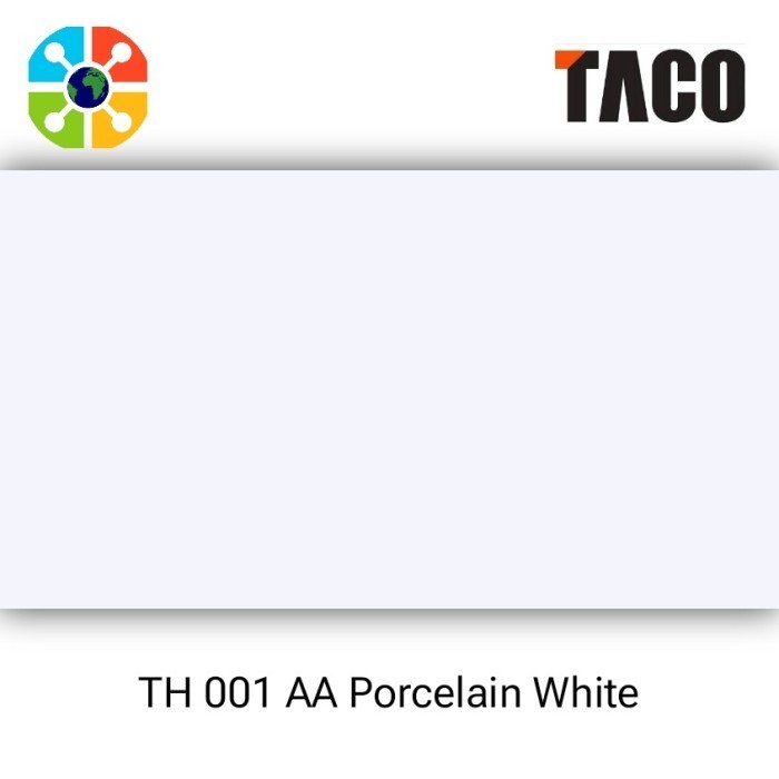 Taco Hpl Solid Glossy Th 001 Aa Porcelain White #10a