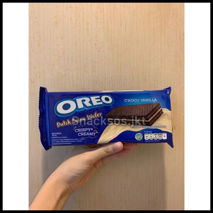 

[Halal] Oreo Dutch Cocoa Double Choco Wafer Crispy & Creamy