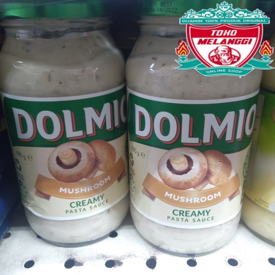 

Dolmio Mushroom Creamy Pasta Sauce 500 gr | Saus Paste