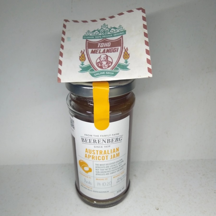 

Beerenberg Australian Apricot Jam 300 gr | Selai Import Australia