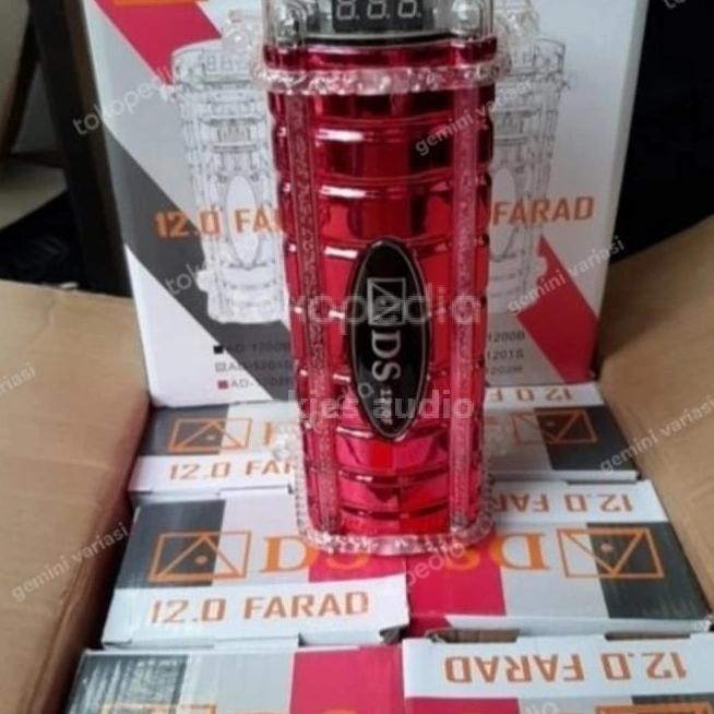 Kapasitor Bank 12 Farad Kotak Ads Ad-1200 Lampu Led