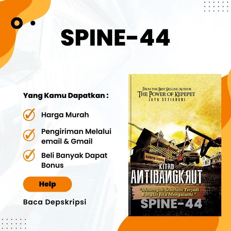 

KITAB ANTI BANGKRUT MENCEGAH SEBELUM TERJADI, BANGKIT