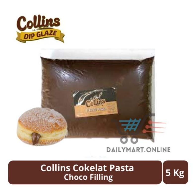 

(DISKON) COLLINS COKLAT PASTA / COKELAT FILLING 5 kg