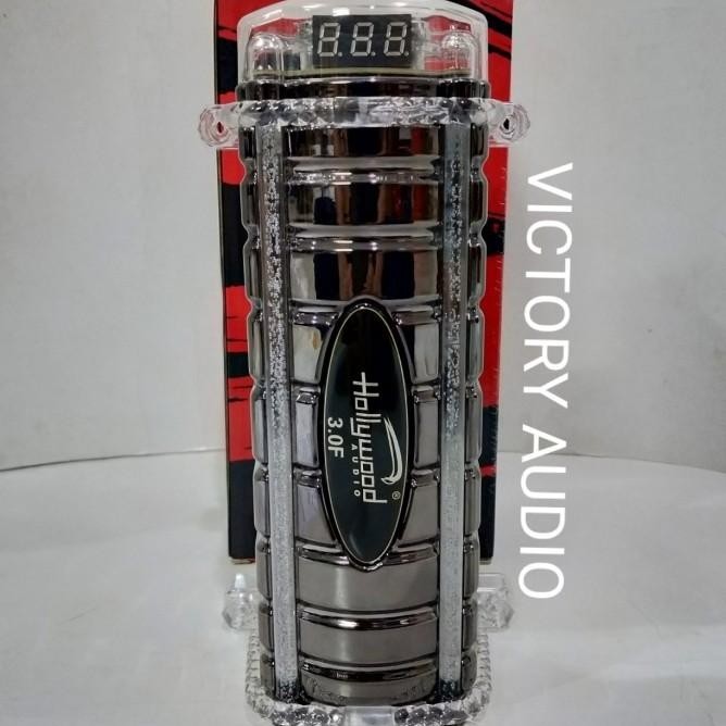 Capasitor Bank Hollywood Hw-3900 Audio 3.0 Farad Kapasitor Bank Ori