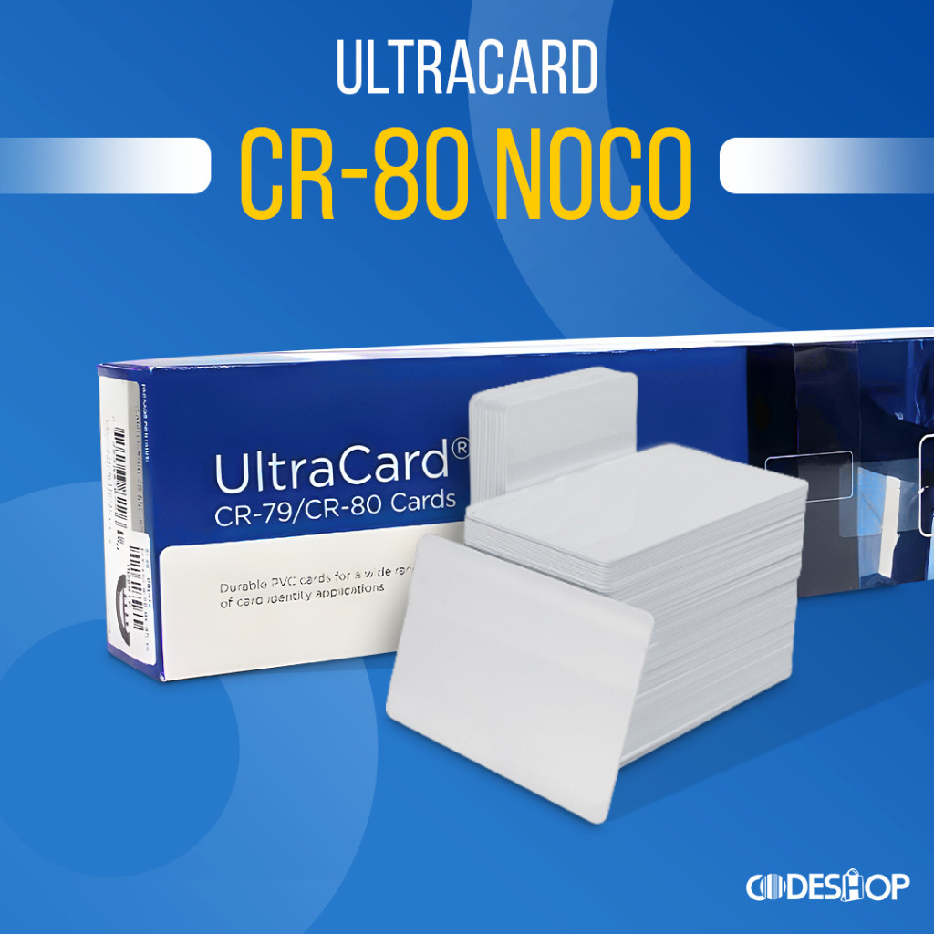 

ISI 100 - Kartu PVC ID Card Ultracard NOCO CR80 / Blank Card