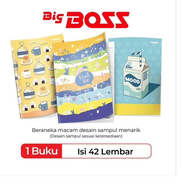 

BigBoss Buku Tulis 42 Lembar
