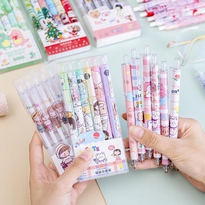 

Pen Hitam Cartoon Japan Style Cute Enak Dipakai