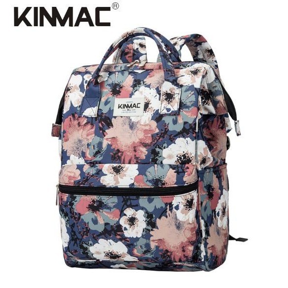 KINMAC ABSTRACT Tas Laptop Backpack Ransel Wanita Sekolah Waterproof