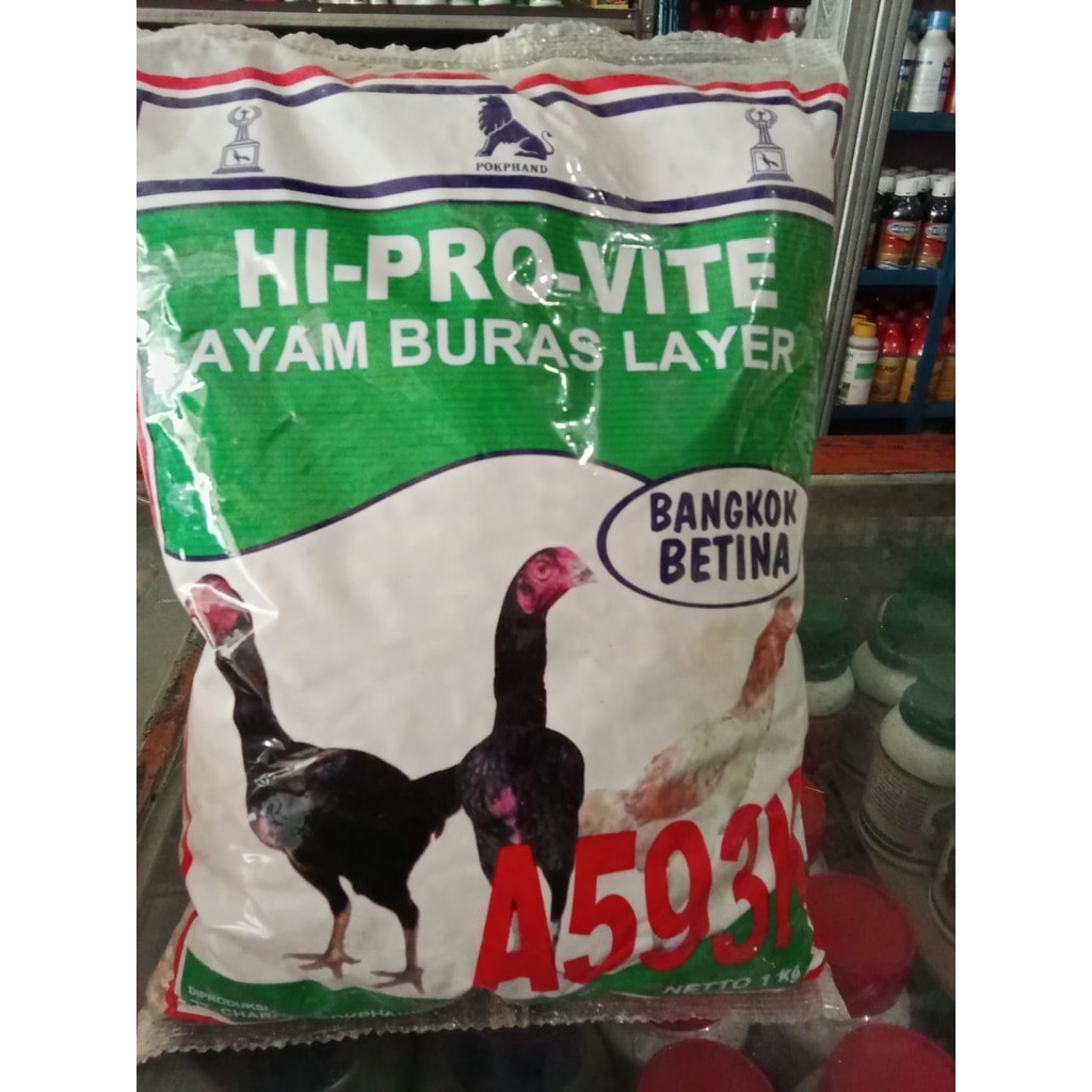 HI-PRO-VITE pakan ayam bangkok betina