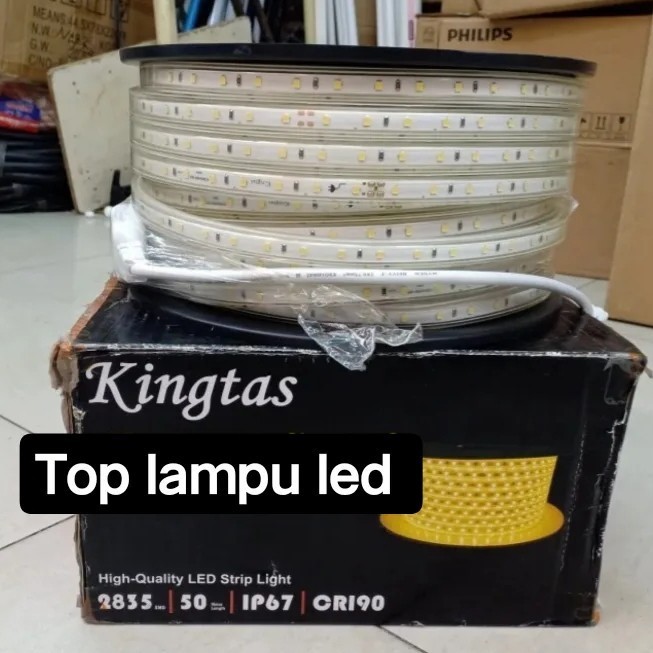 Lampu Led Strip Selang Kingtas 60Led 2835 Outdoor Lampu