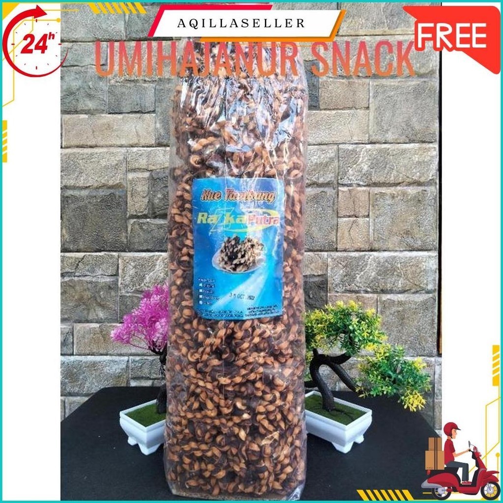 

1Kg Kue Tambang Uintir Untir Cemilan Manis Cod