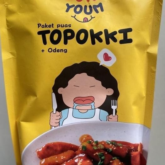 

Koreyoum Paket Puas Topokki/Tteobokki + Odeng
