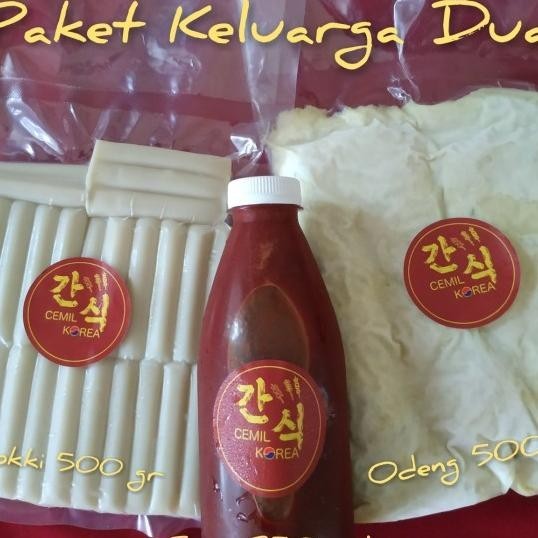 

Paket Keluarga Dua Topoki Odeng Saos/ Topokki/ Gochujang/ Cel Korea