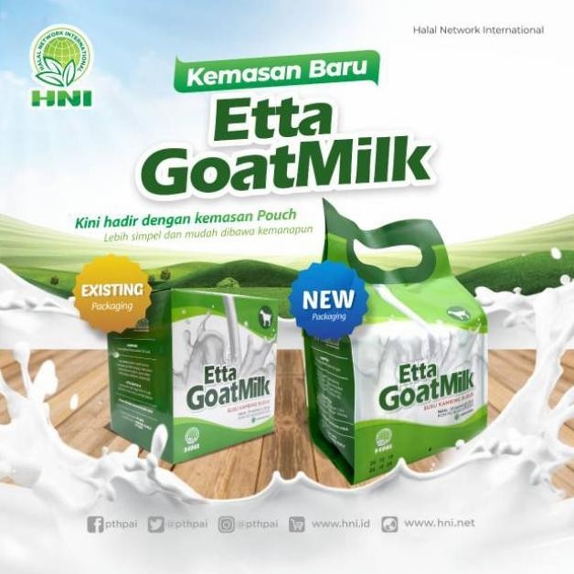 

ETTA GOAT MILK SUSU KAMBING ETAWA HNI HPAI NLS